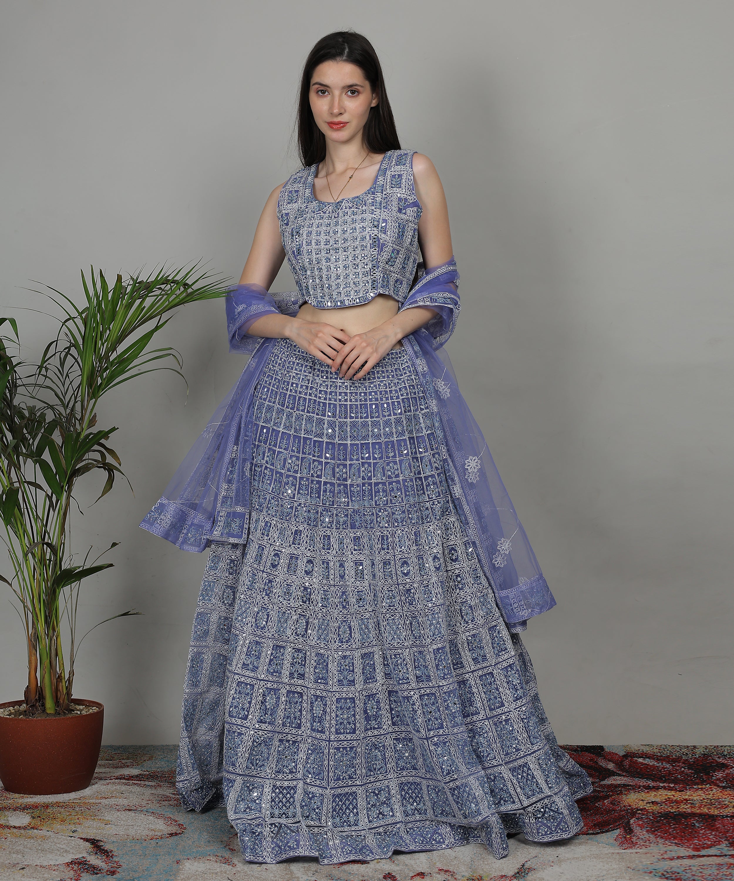 Indian Wear- Light Blue